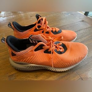 Adidas Alpha Bounce 3 orange/black running shoes-size 7